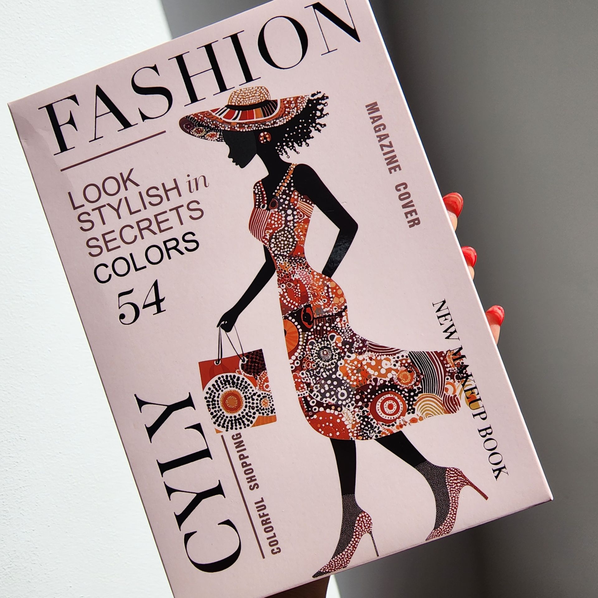 پالت همه کاره کتابی ۵۴ رنگ CYLY FASHION بزرگ