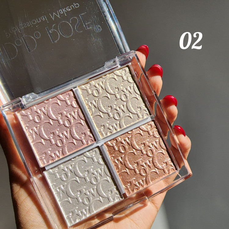 هایلایتر ۴عددی اورجینال برند DoDo Rose