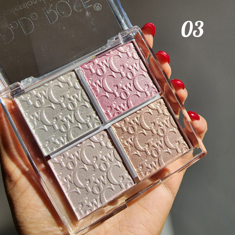 هایلایتر ۴عددی اورجینال برند DoDo Rose