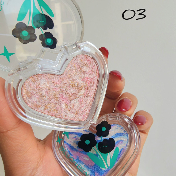 هایلایتر قلبی ترکیبی اورجینال billion beauty