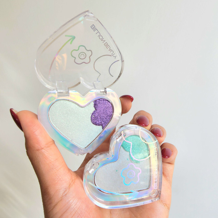 هایلایتر قلبی ترکیبی اورجینال billion beauty