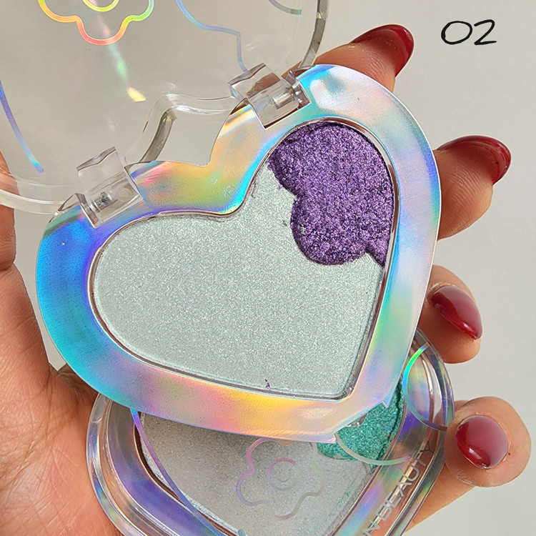 هایلایتر قلبی ترکیبی اورجینال billion beauty