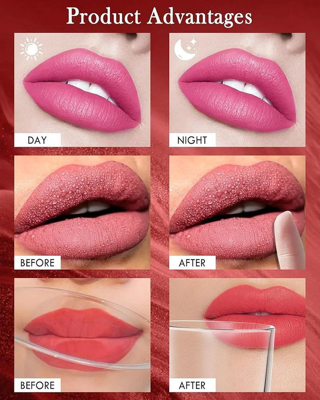 ماسک لب و رژ لب استخری