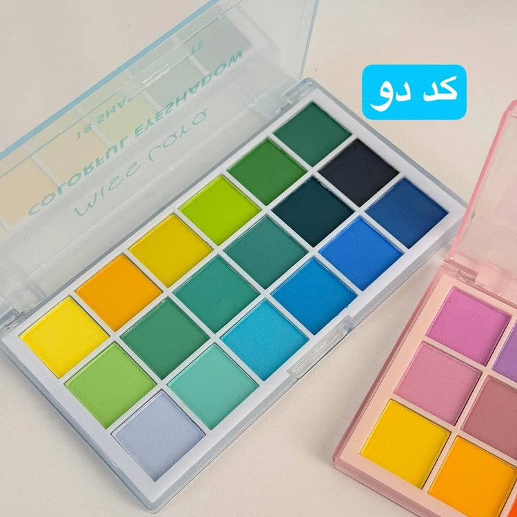 پالت سایه تابستانی 18 رنگ برند Miss Lara