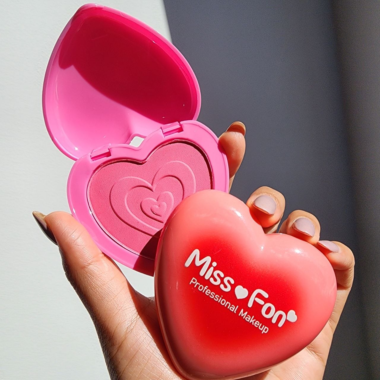 رژگونه قلبی miss fon اورجینال