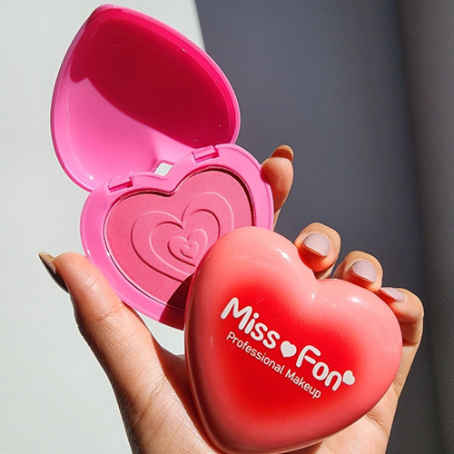 رژگونه قلبی miss fon اورجینال