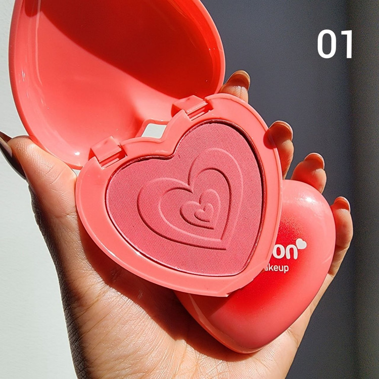 رژگونه قلبی miss fon اورجینال
