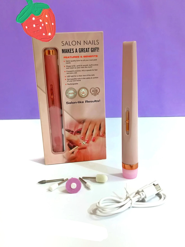 سوهان برقی ناخن خانگی SALON NAILS