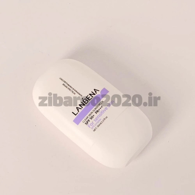 کرم ضد آفتاب شفاف کننده پوست لانبنا LANBENA Clear Skin Sunscreen