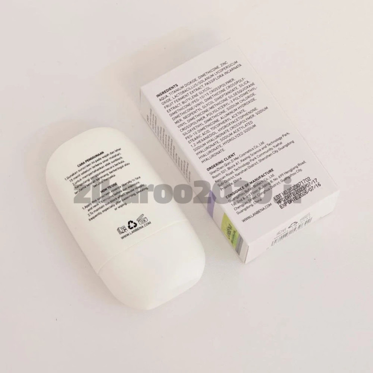 کرم ضد آفتاب شفاف کننده پوست لانبنا LANBENA Clear Skin Sunscreen
