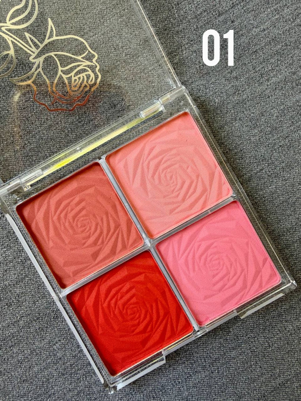 پالت رژگونه طرح گل Nota floweres