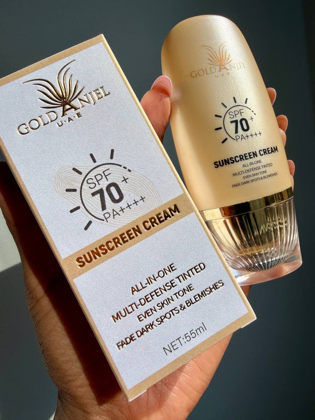 ضدآفتاب رنگی گلدانجل | SPF 70