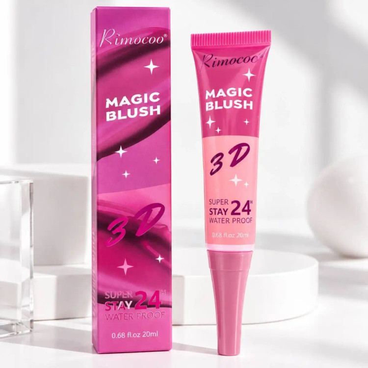 رژگونه جادویی سهبعدی Rimocoo Magic Blush 3D