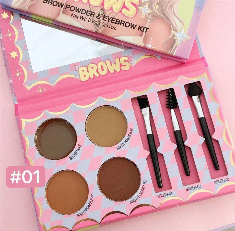 پالت پودر ابرو BROWS