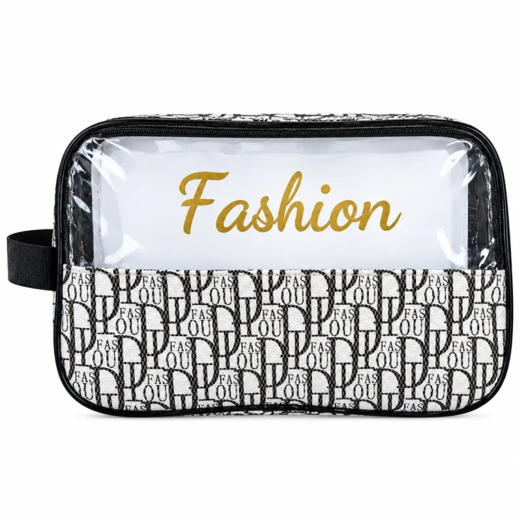 کیف لوازم آرایش مستطیلی طرح FASHION