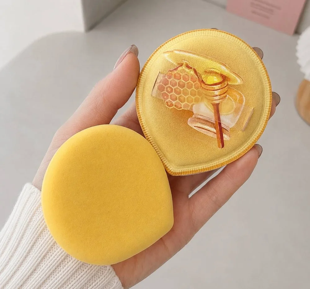 پد آرایشی اسفنجی Sweet Beauty طرح زنبور عسل