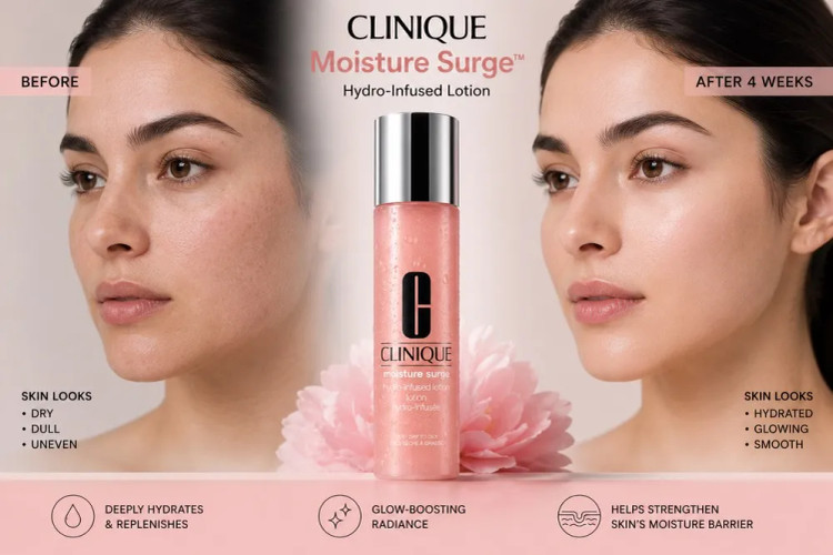 لوسیون آبرسان کلینیک مدل Moisture Surge